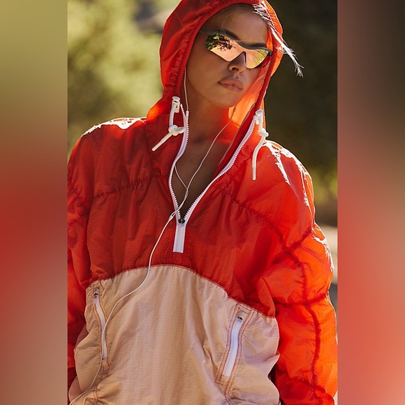 Free People Happy Camper Color block Pullover ❤️ NWOT - Picture 3 of 8